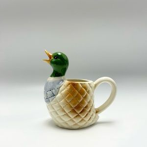 🦆Norcrest - porcelain mallard pitcher.